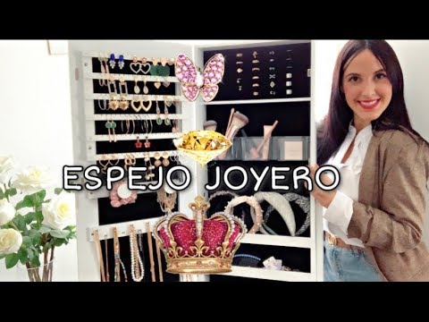 El complemento perfecto: el espejo joyero de pie para organizar y lucir tus joyas