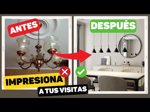 Las mejores opciones en lámparas de comedor modernas con tecnología LED