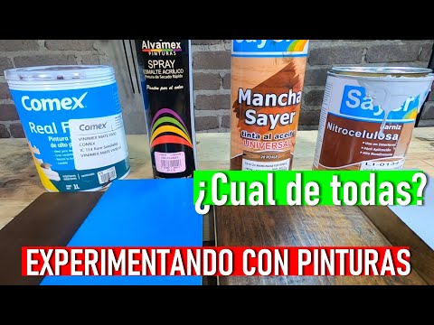 La pintura marrón ideal para realzar la belleza de la madera