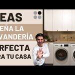 Optimiza tu espacio con un práctico mueble para lavadora y secadora