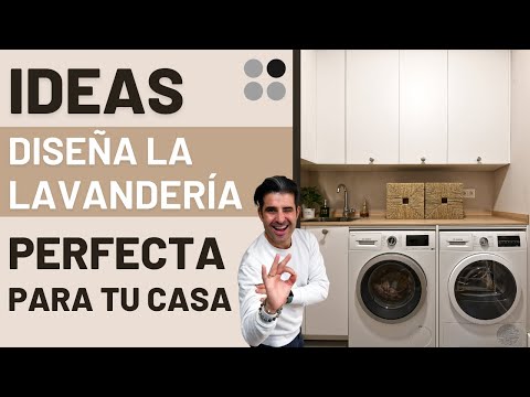 Optimiza tu espacio con un práctico mueble para lavadora y secadora