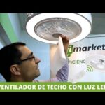 Los mejores ventiladores de techo con luz led silenciosos para refrescar tu hogar