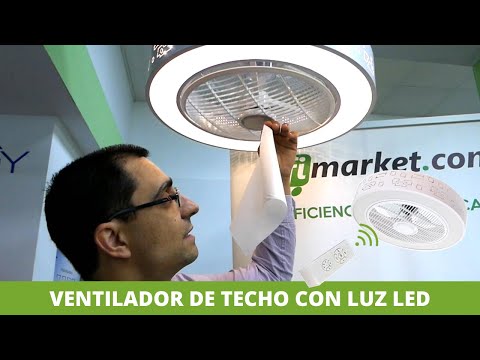 Los mejores ventiladores de techo con luz led silenciosos para refrescar tu hogar