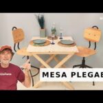 La versatilidad de una mesa plegable de madera para tu terraza