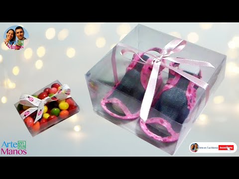 Las cajas de acetato transparente: el toque perfecto para envolver tus regalos