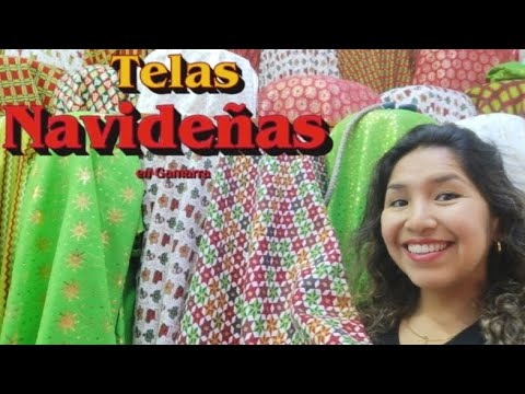 Opciones asequibles para tus telas navideñas