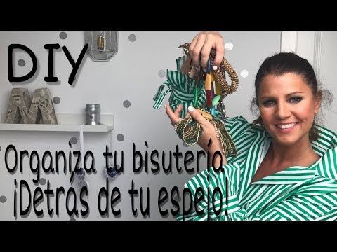 Organiza tus joyas con estilo: el espejo joyero de pared