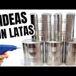 10 ideas creativas para decorar las tapas de tus botes de conservas