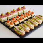 La elegancia de los canapés con apertura lateral: ideas deliciosas para sorprender a tus invitados