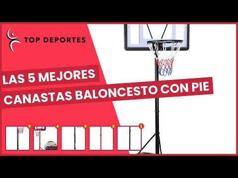 Las mejores opciones de canastas de baloncesto con pie para disfrutar del juego en casa