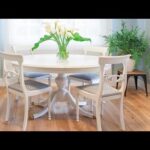 La elegancia de la silla de comedor blanca de madera: un toque de estilo atemporal