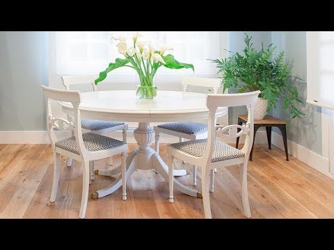 La elegancia de la silla de comedor blanca de madera: un toque de estilo atemporal