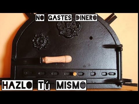 La elegancia y resistencia de las puertas de hierro fundido para hornos de leña