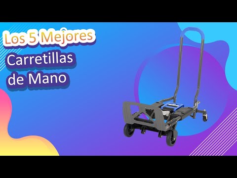 Las mejores carretillas de mano plegables para facilitar tus tareas