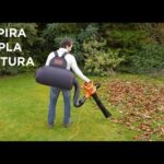 La solución ecológica para mantener tu jardín impecable: soplador aspirador de hojas a batería