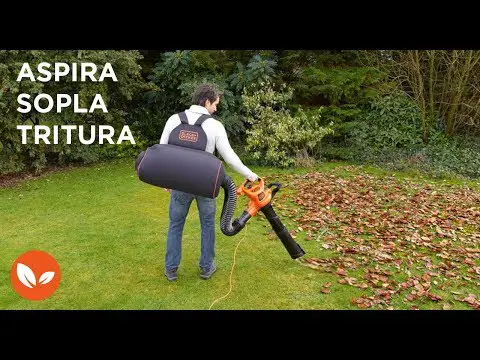 La solución ecológica para mantener tu jardín impecable: soplador aspirador de hojas a batería