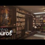 Explora las maravillas de las bibliotecas de madera y metal en tu hogar