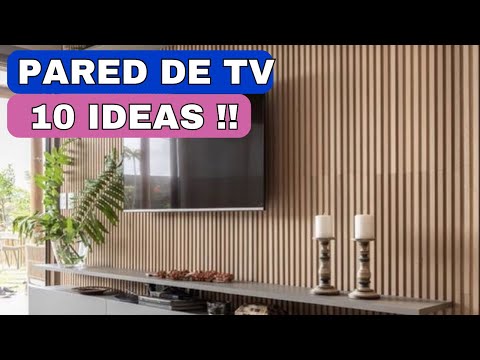 La elegancia de tener tu TV colgada en la pared del salón