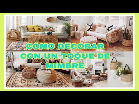 Muebles de mimbre y rattan: La elegancia natural para tu hogar