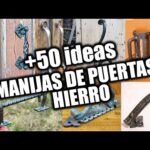 Las mejores opciones de manillas de puerta de hierro para exteriores