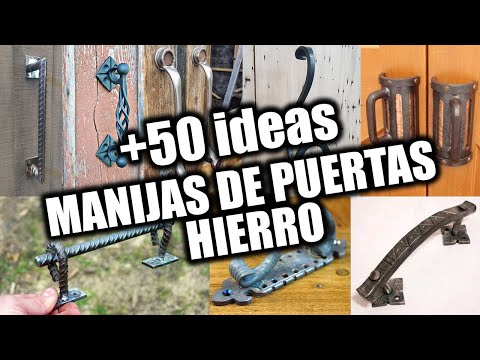 Las mejores opciones de manillas de puerta de hierro para exteriores