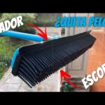 La solución perfecta para los pelos: la escoba de goma