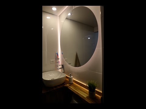 Ilumina tu baño con estilo: el espejo redondo con LED que necesitas