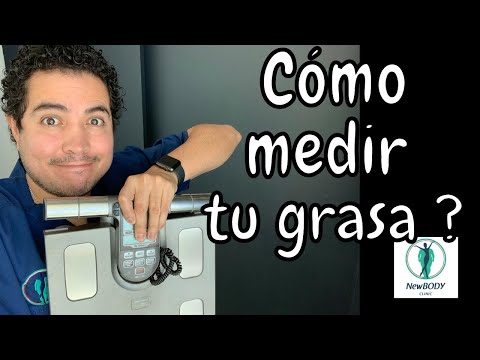 Mide tu grasa corporal de manera precisa con una báscula especializada