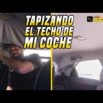 Tela ideal para tapizar techos de coches y renovar su interior