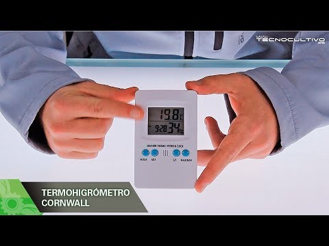 Controla la humedad y temperatura con este eficiente medidor