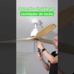 La solución perfecta para espacios reducidos: ventilador de techo compacto