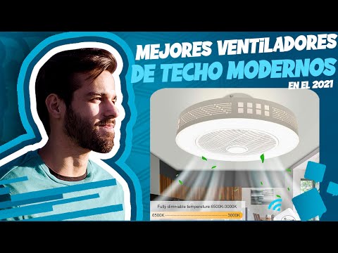 El Elegante Ventilador de Techo Moderno Minimalista que Transformará tu Hogar