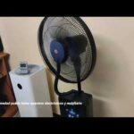 La frescura en tu hogar: el ventilador de pie con nebulización de agua