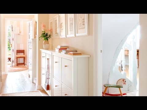 El encanto atemporal del zapatero de madera blanco: funcionalidad y estilo en un solo mueble
