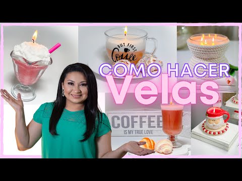 Los imprescindibles para crear tus propias velas en casa