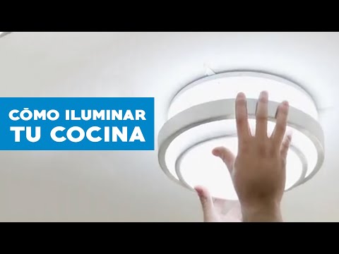 Transforma tu cocina con la iluminación moderna del plafón LED