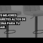 Los taburetes altos de diseño más elegantes para tu hogar