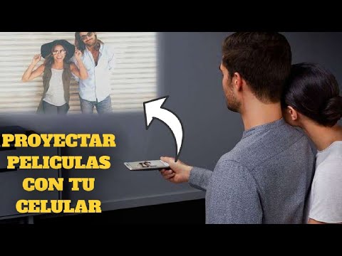 Convierte tu móvil en un proyector portátil y disfruta de tus películas en grande