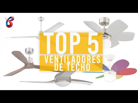 Los mejores ventiladores de techo que se adaptan a tu presupuesto