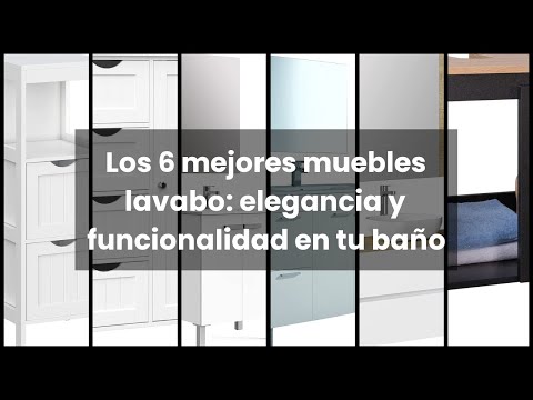 La elegancia y funcionalidad de los muebles de baño con dos senos