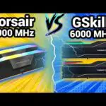 La potencia y estilo se unen: Corsair Vengeance RGB DDR5 6000MHz PC5-48000 32GB 2x16GB CL36 negra