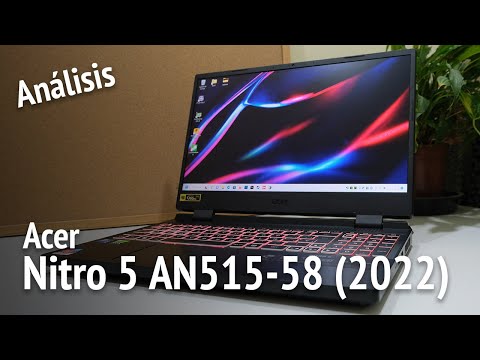 Análisis completo del Acer Nitro 5 AN515-58-77YB: potencia y rendimiento para los gamers más exigentes