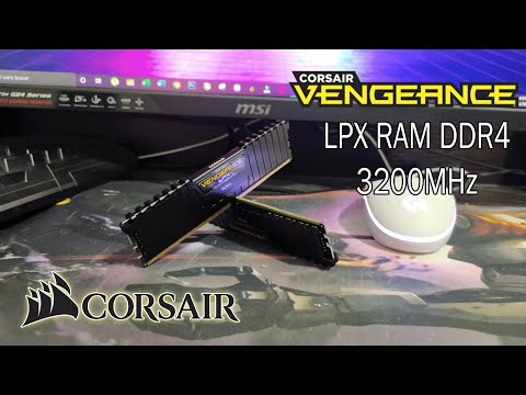 Corsair Vengeance LPX DDR4 3200 PC4-25600 16GB 2x8GB CL16 Negro: Potencia y rendimiento para tu equipo