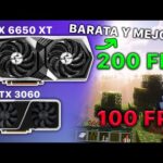 Conoce la potencia de la Radeon RX 6650 XT: la tarjeta gráfica perfecta para los gamers exigentes