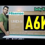 Análisis completo del televisor Hisense 55'' 55A6140 UHD STV: calidad de imagen y sonido en un solo dispositivo