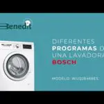 La eficiencia y capacidad de la lavadora Bosch 9 kg: una opción inteligente para tu hogar