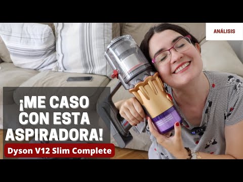 La revolucionaria aspiradora Dyson V12 Detect Slim Absolute: potencia y tecnología avanzada para una limpieza impecable