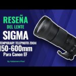 Análisis completo del objetivo Sigma 150-600mm para cámaras Canon