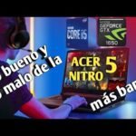 Análisis completo del Acer Nitro V 15 AN515-51-579P: potencia y rendimiento sin límites