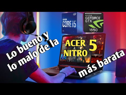 Análisis completo del Acer Nitro V 15 AN515-51-579P: potencia y rendimiento sin límites